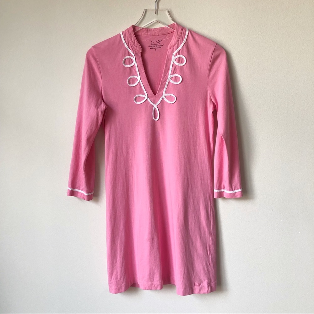 Vineyard Vines Pink Rope Dress